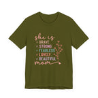 Jersey Short Sleeve Tee She is Mom | Canada
