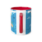 Tazas con acento personalizado, 11 oz, pedido personalizado