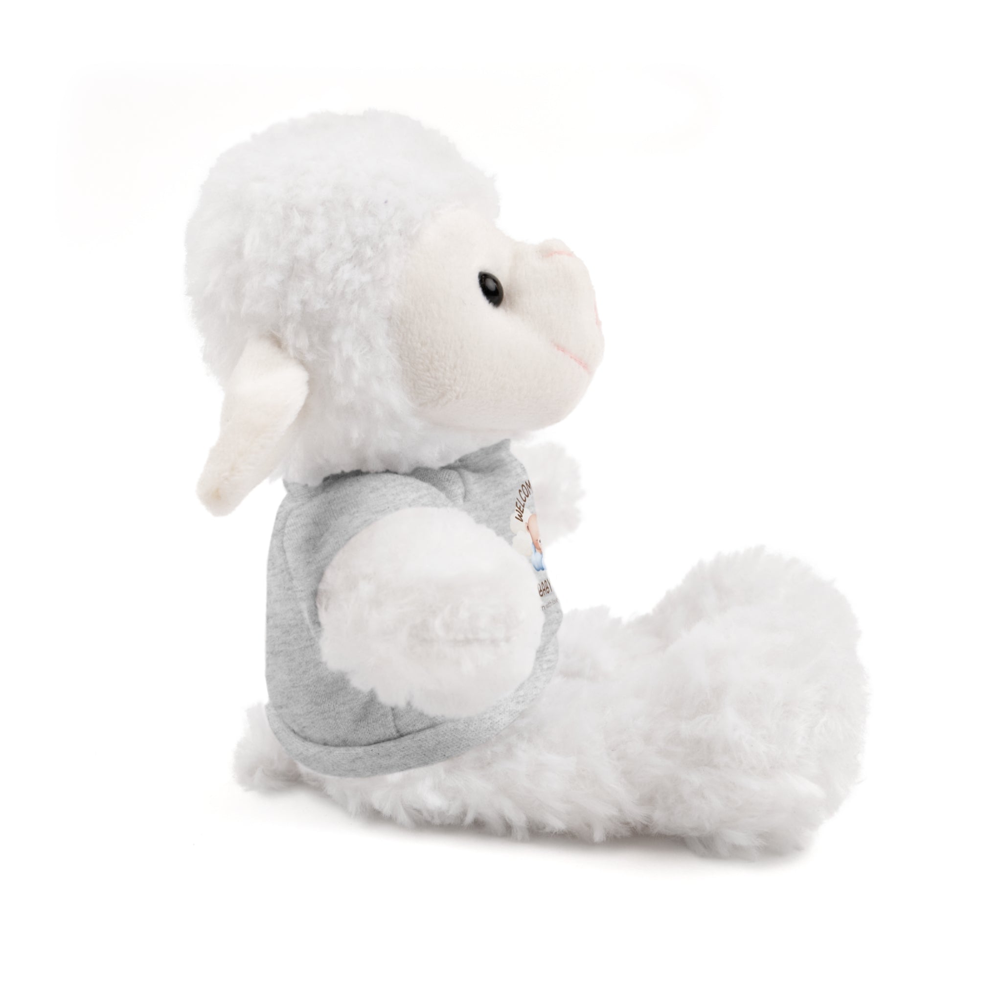 Personalized Stuffed Animals with Tee | different colors and animals available