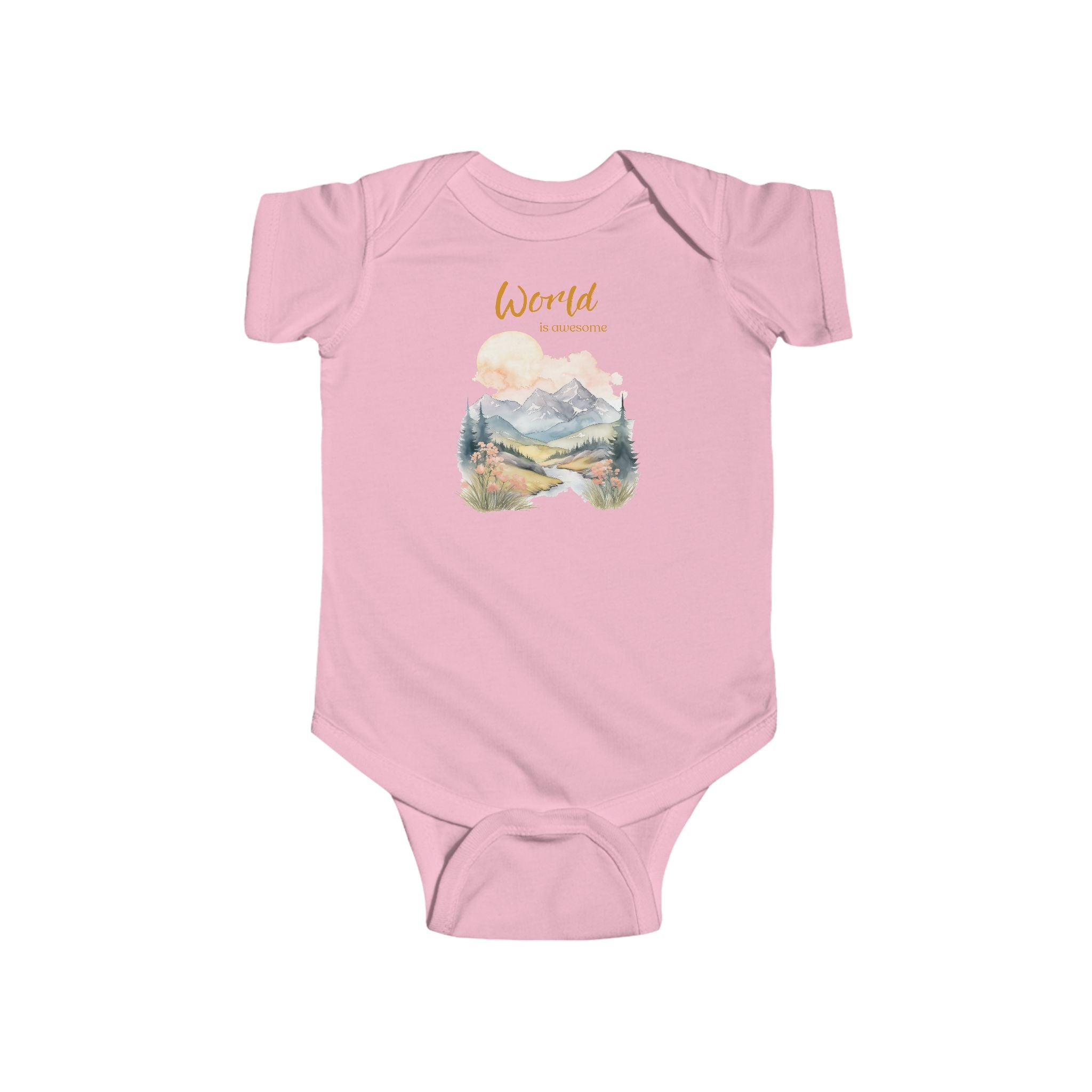 Infant Fine Jersey Bodysuit (shipping from Canada)