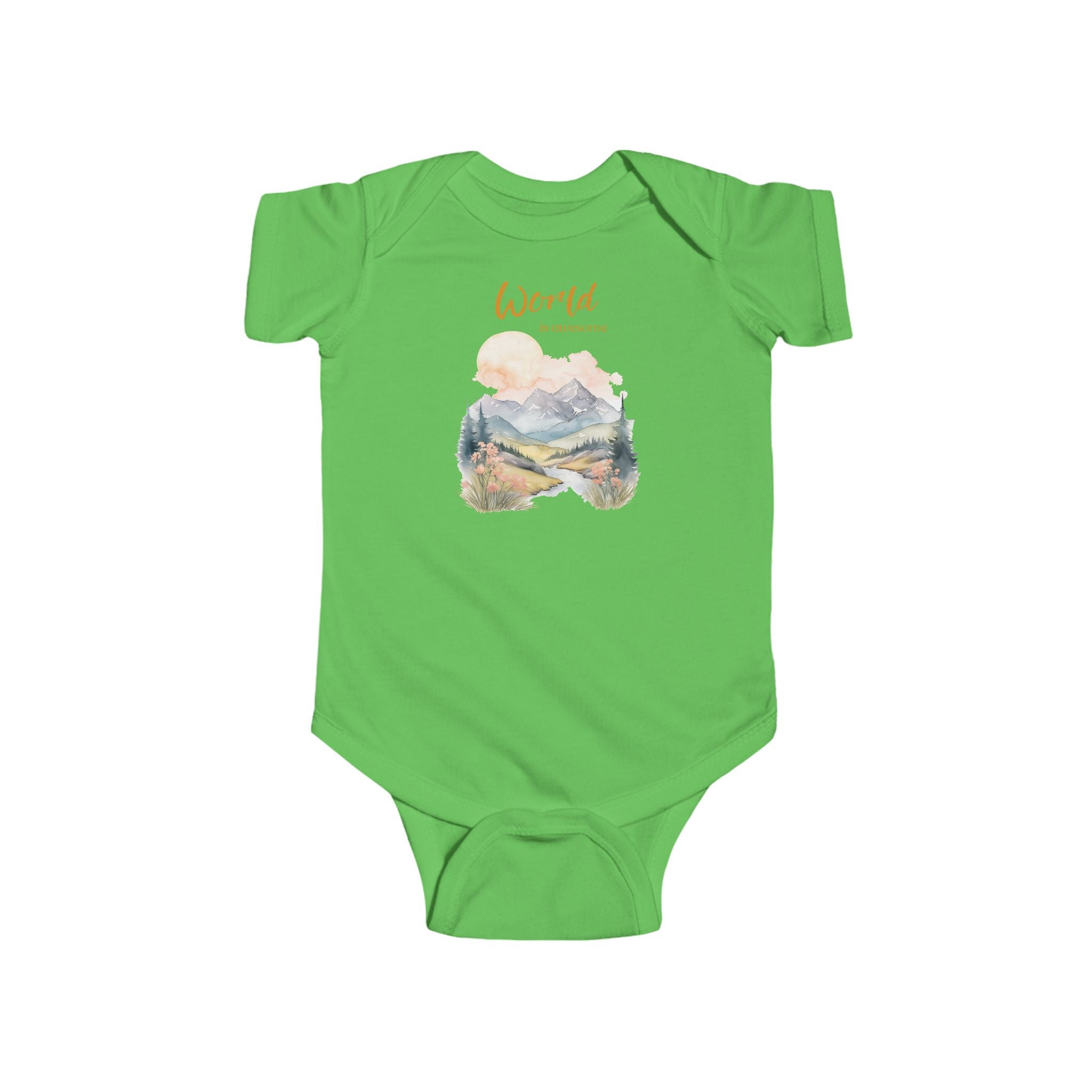 Infant Fine Jersey Bodysuit (shipping from Canada)