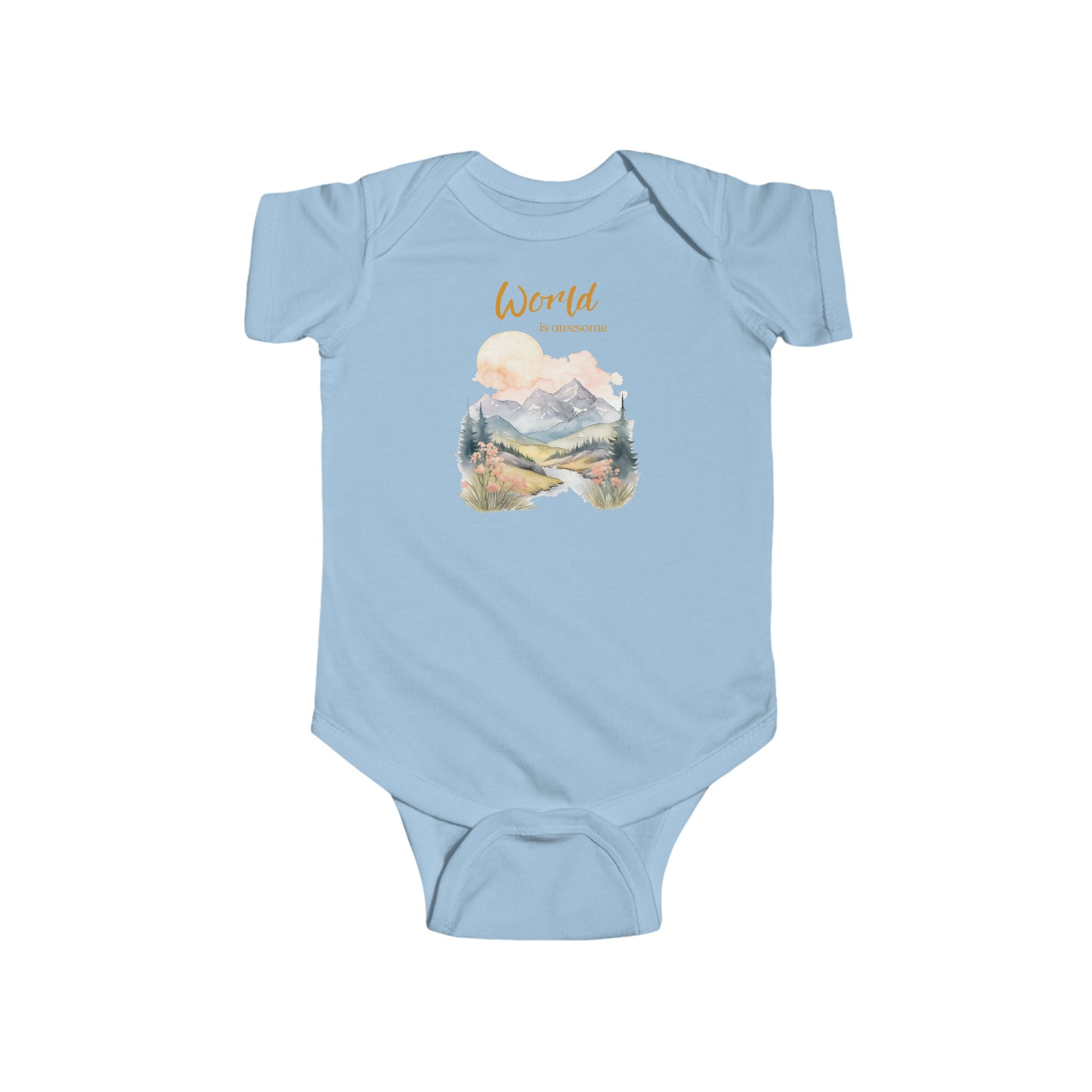 Infant Fine Jersey Bodysuit (shipping from Canada)