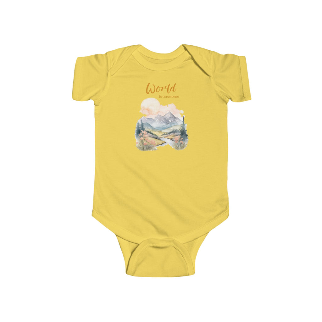Infant Fine Jersey Bodysuit (shipping from Canada)