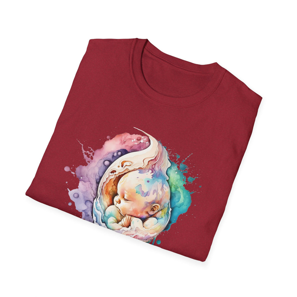 Życie ma znaczenie! Koszulka Softstyle Pro-life Baby w różnych kolorach 