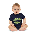 Infant Bodysuit - 'I Love My Mommy' with Lilies of the Valley