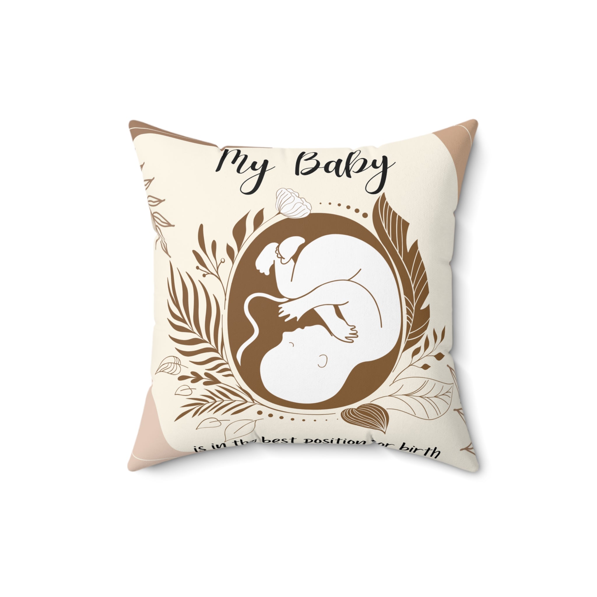 pregnancy affirmation pillow