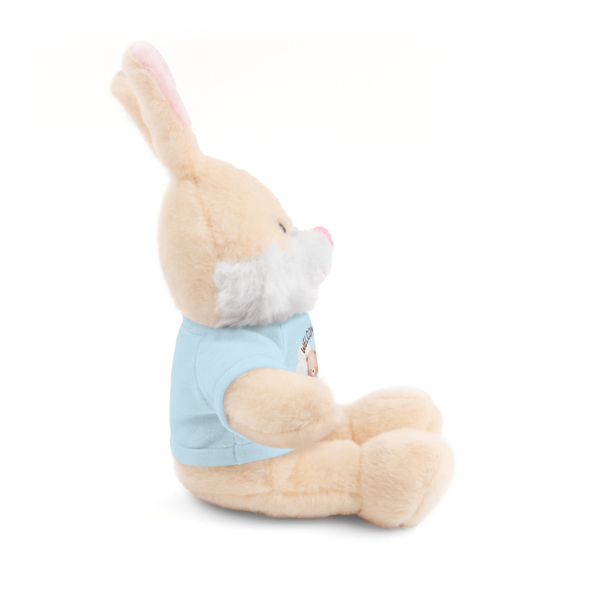 Personalized Stuffed Animals with Tee | different colors and animals available