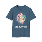 Life matters! Softstyle Pro-life Baby T-Shirt different colors available