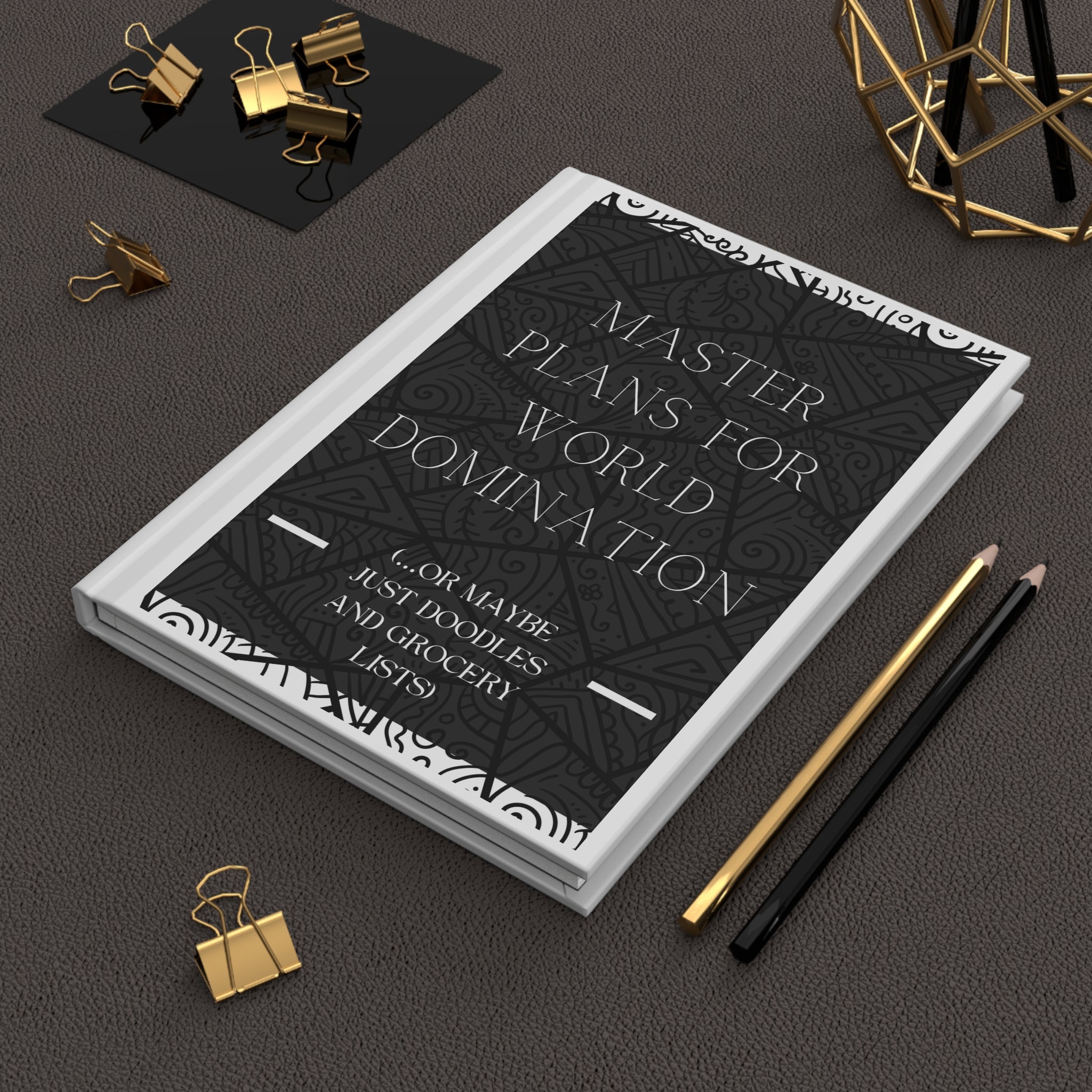 Hardcover Journal Matte - Master Plans