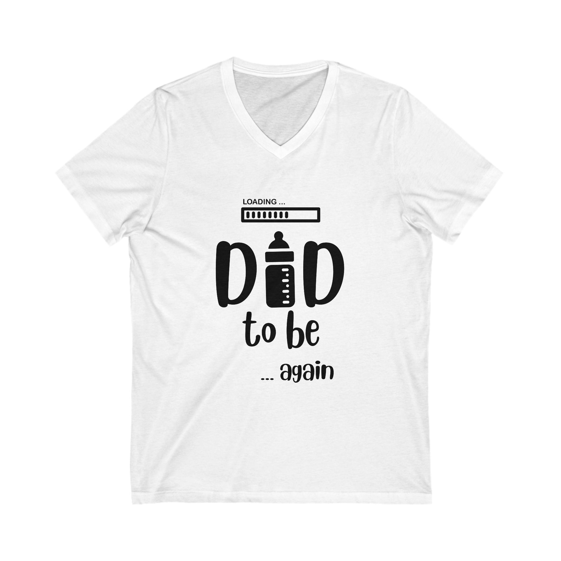 V-Neck Tee for Dad to Be (Again)