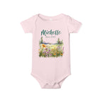 Personalized Onesie with a Name and Date