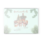 Personalized Glass Cutting Board for Christmas