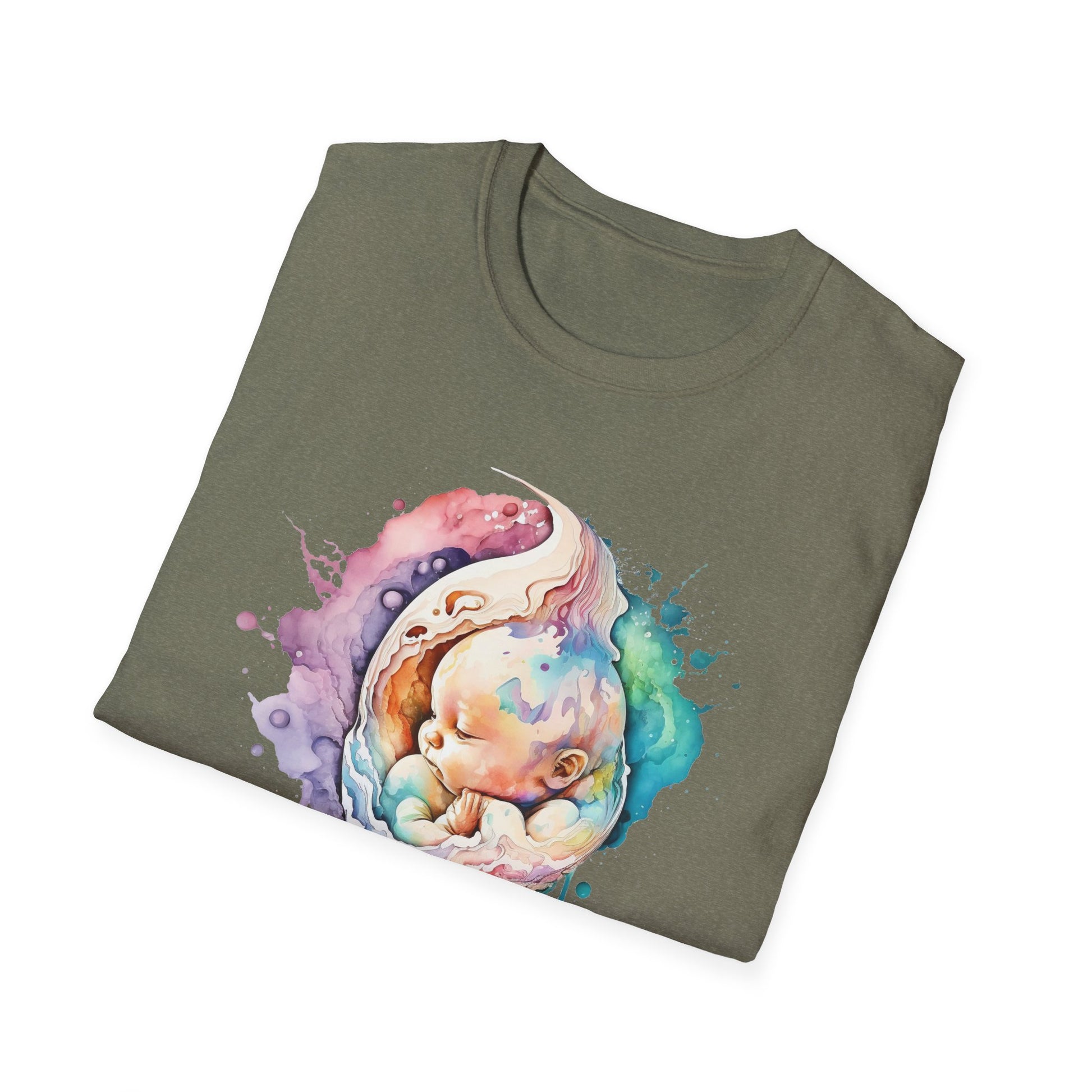 ¡La vida importa! Camiseta Softstyle Pro-vida para bebé. Disponible en varios colores. 
