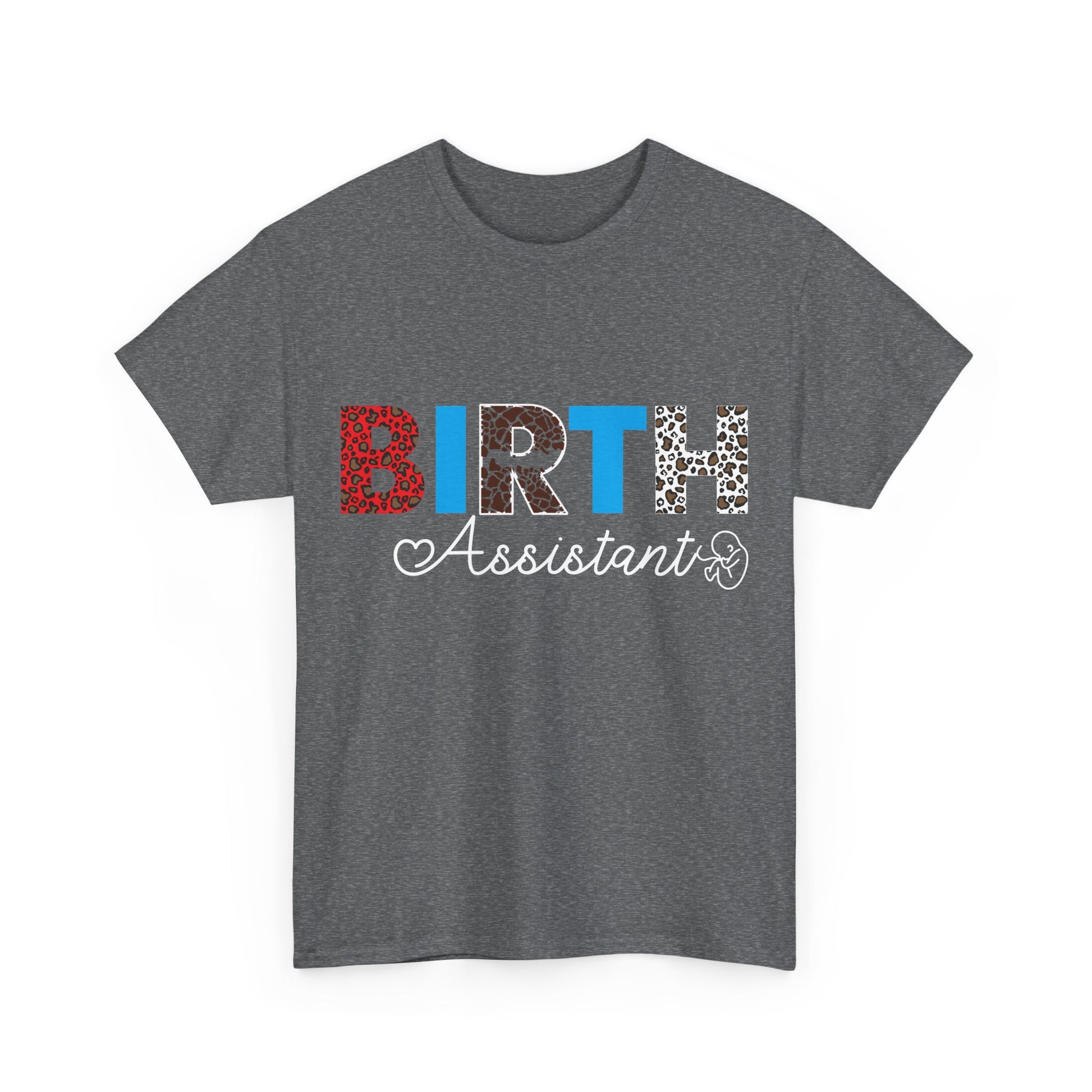 Camiseta de algodón grueso para asistente de parto