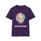 Life matters! Softstyle Pro-life Baby T-Shirt different colors available