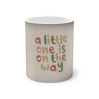 Pregnancy Announcement Color-Changing Mug