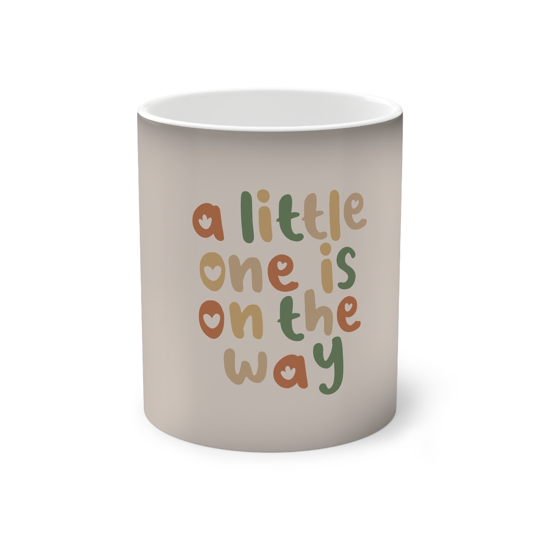 Pregnancy Announcement Color-Changing Mug