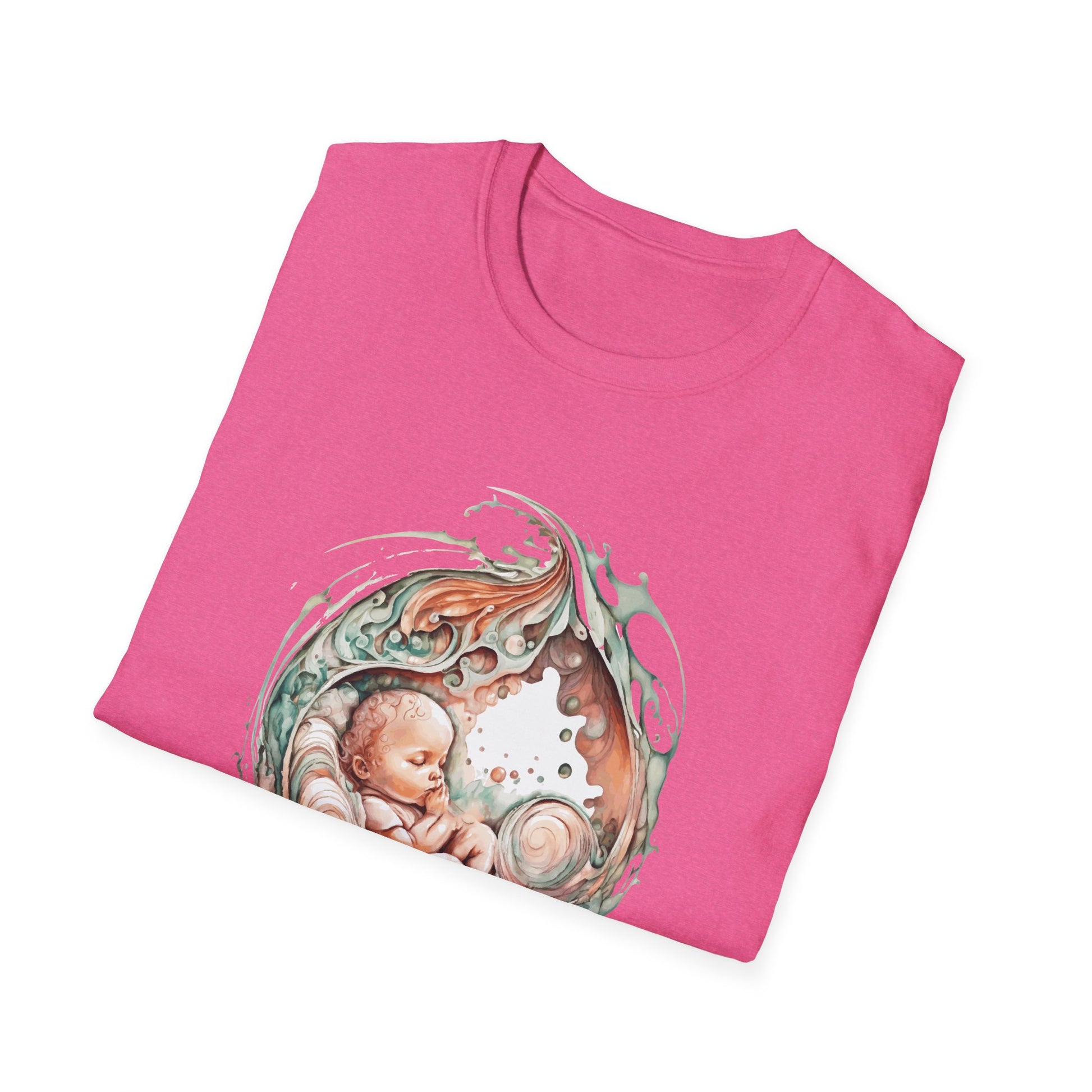 ¡La vida importa! Camiseta Softstyle Pro-vida disponible en varios colores. 