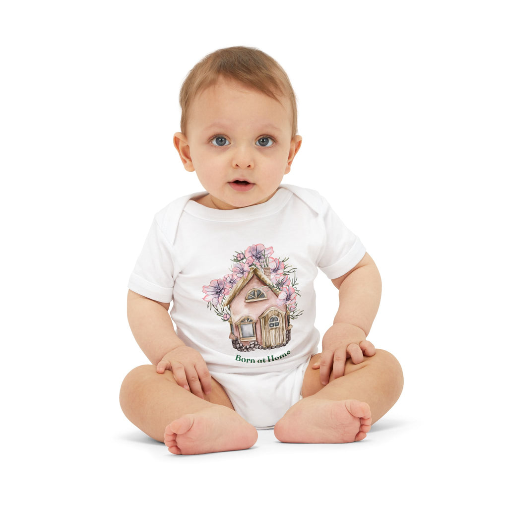 Born at Home Infant Jersey One Piece Bodysuit