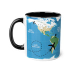 Tazas con acento personalizado, 11 oz, pedido personalizado