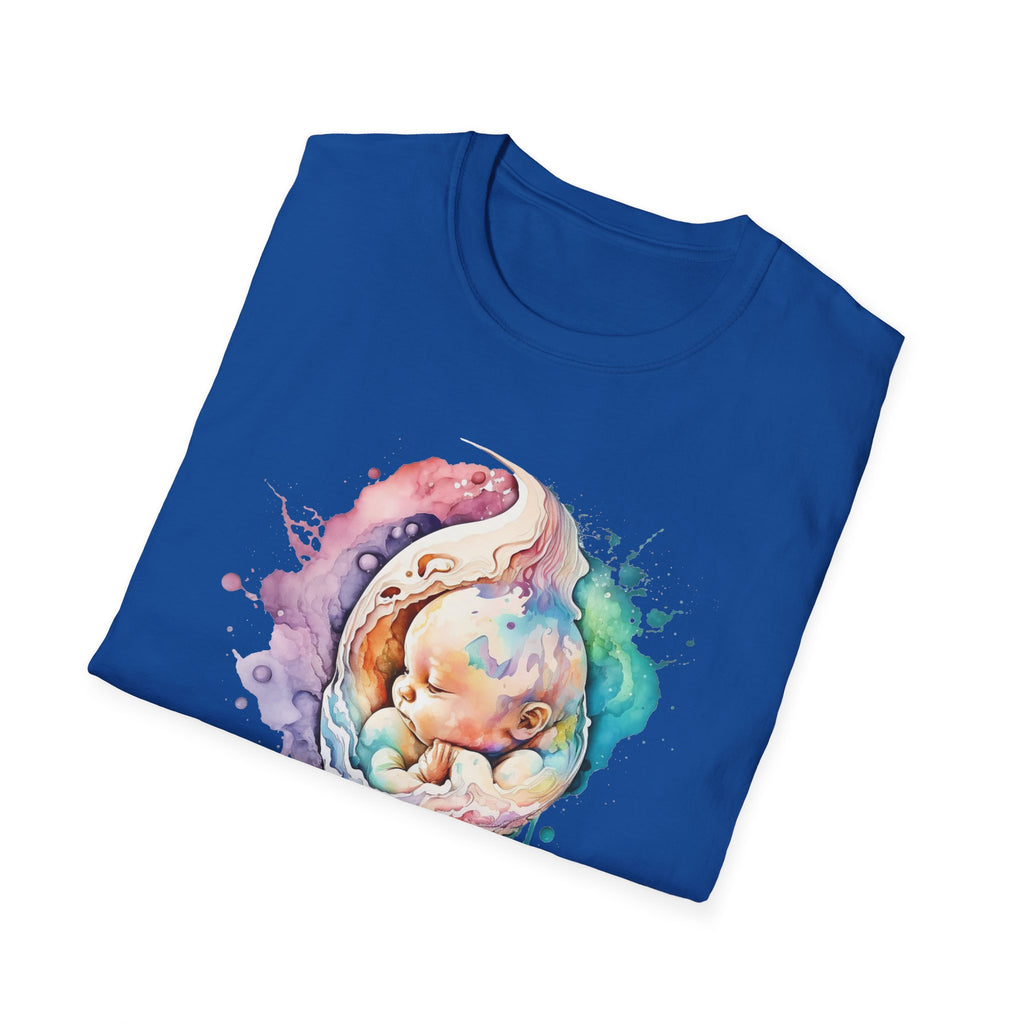Życie ma znaczenie! Koszulka Softstyle Pro-life Baby w różnych kolorach 