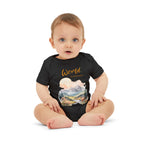 World is awesome baby bodysuit | Larger print