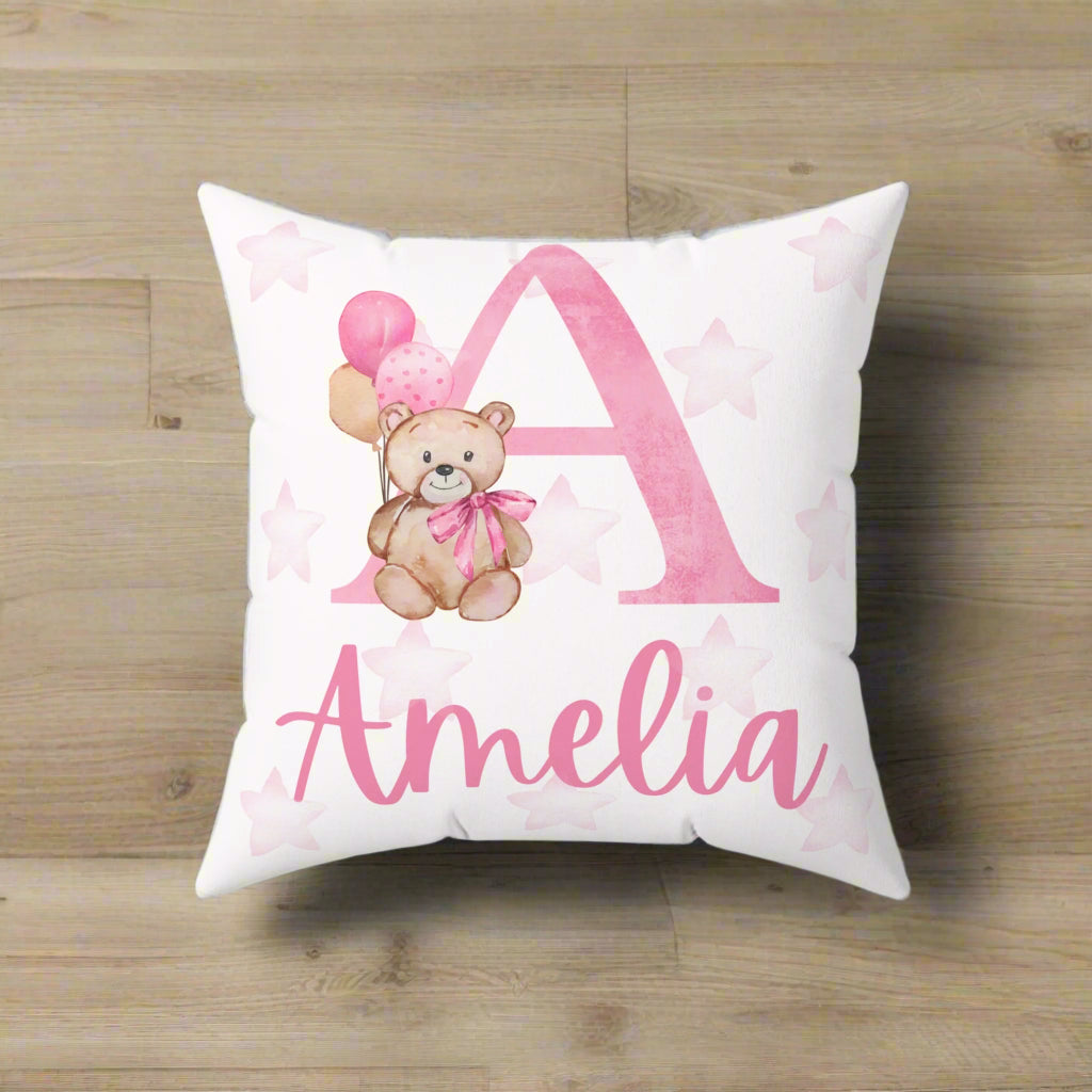 personalized pillow for a baby