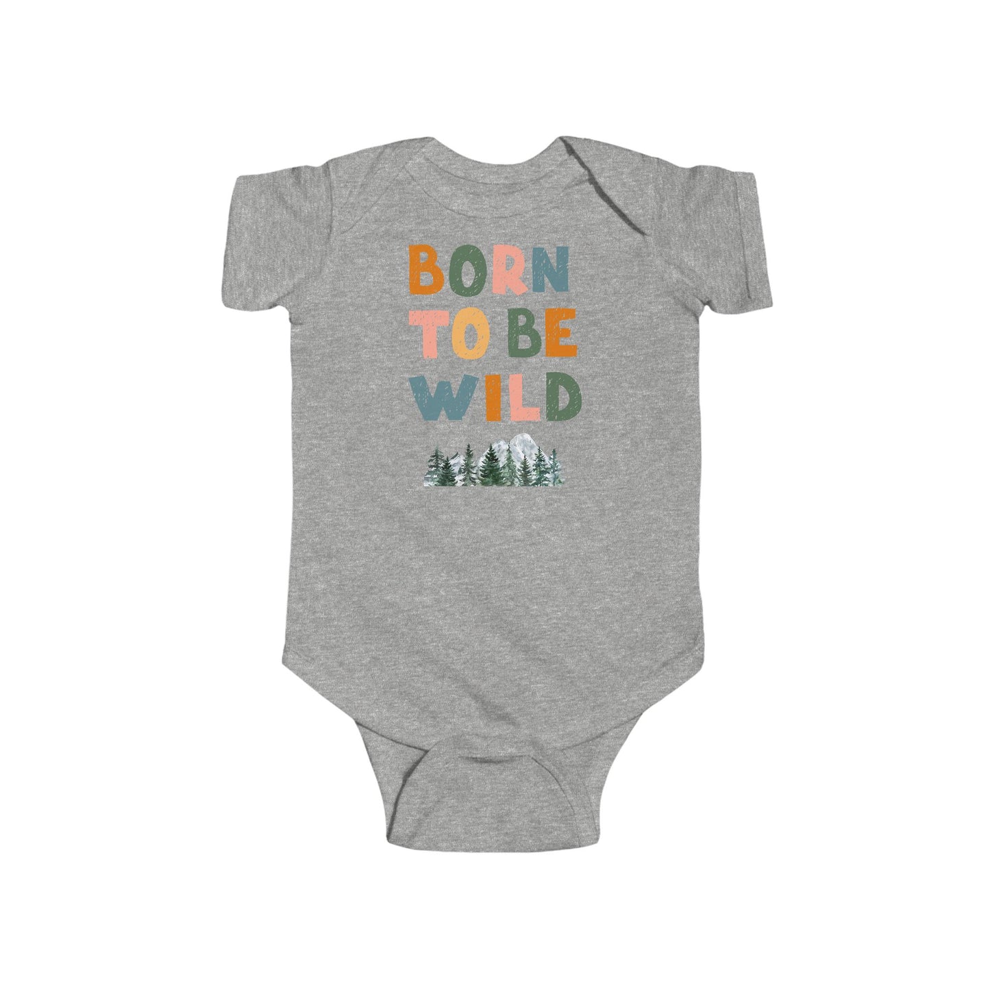 Born to be wild | Infant Fine Jersey Bodysuit