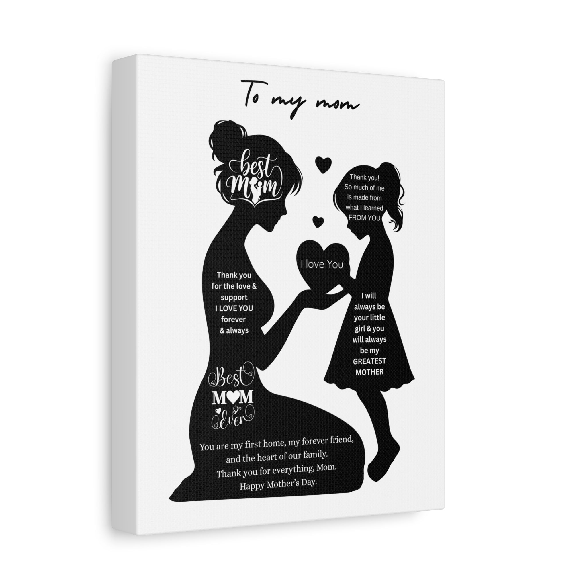 Canvas Print for Mother's Day