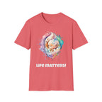 Life matters! Softstyle Pro-life Baby T-Shirt different colors available