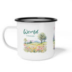 Enamel Cup - World is awesome