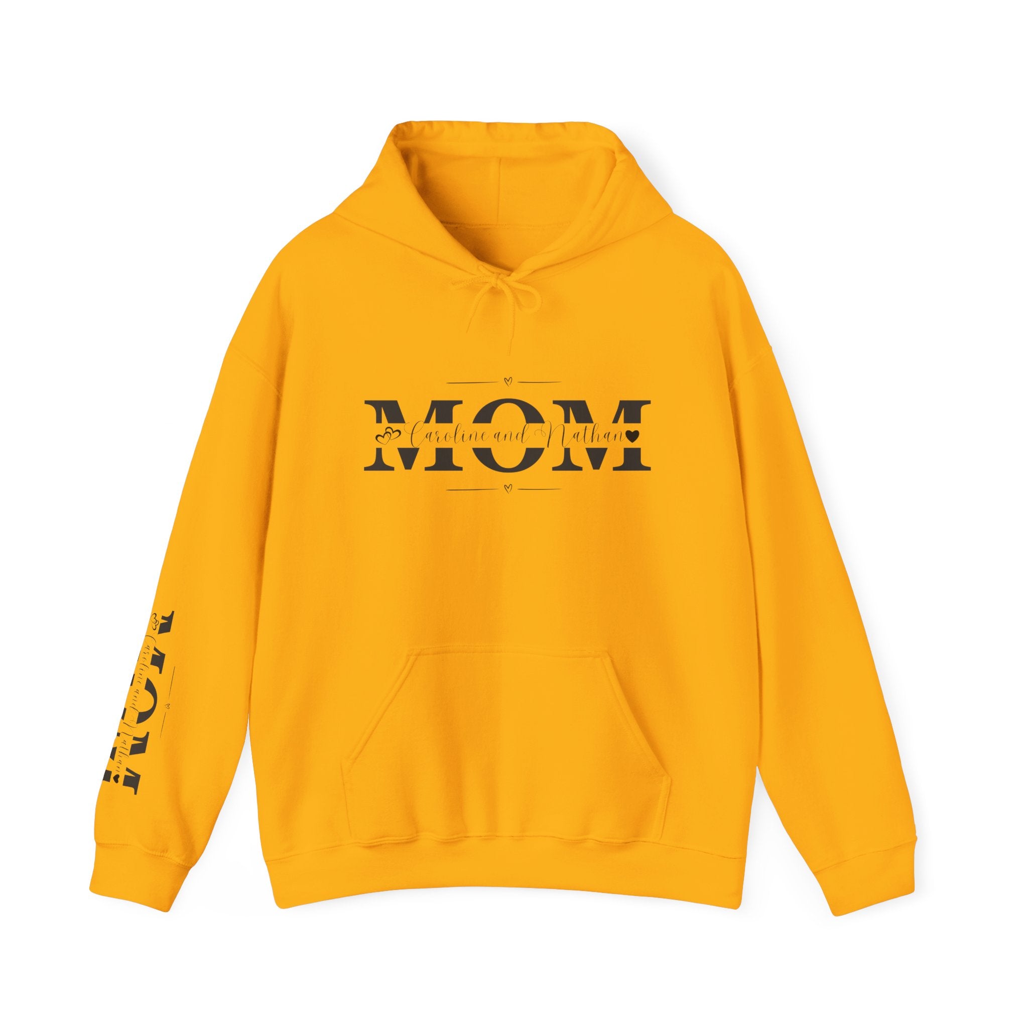 Personalized Blessed Mom Hoodie with your kids names - different colors available
