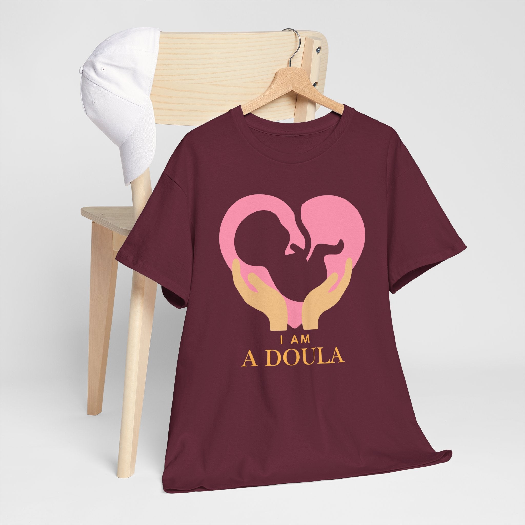 Soy doula - Camiseta unisex de algodón grueso | Disponible en varios colores | Canadá 