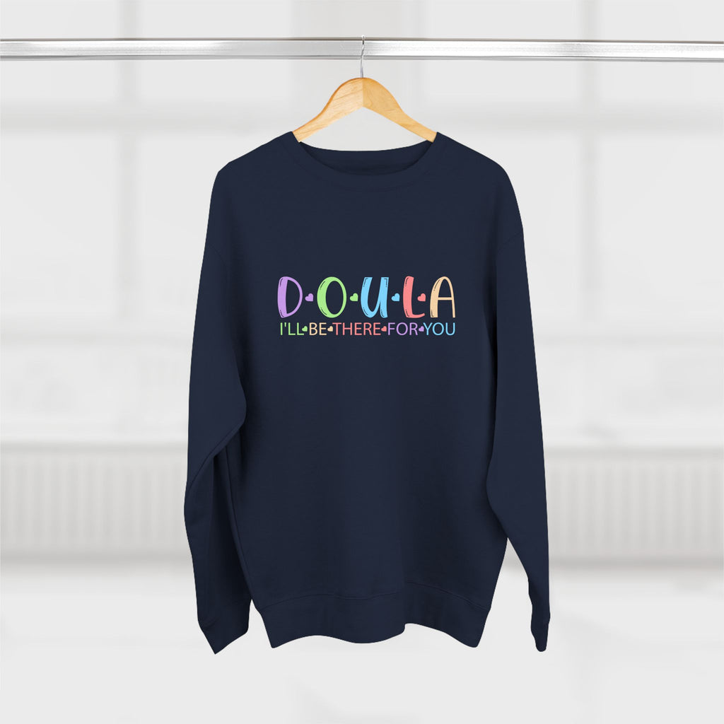 Doula Unisex Crewneck Sweatshirt - Labor Support Appreciation in 5 Colors