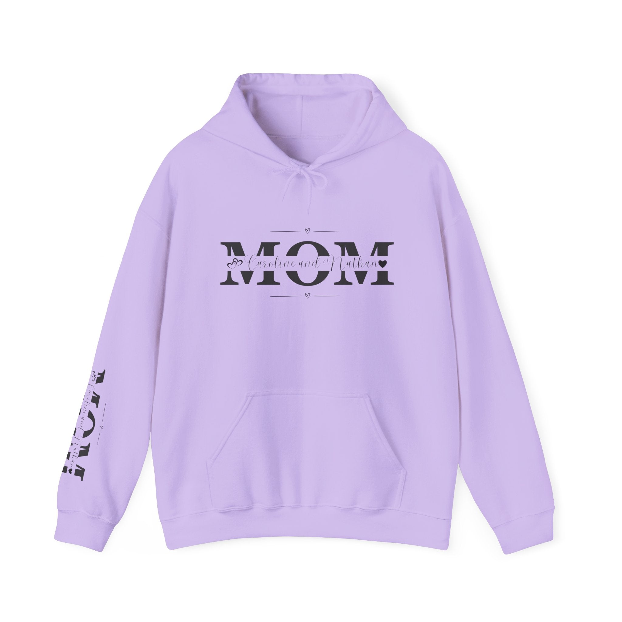 Personalized Blessed Mom Hoodie with your kids names - different colors available