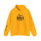 Hoodie for a Doula yellow