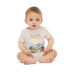 World is awesome baby bodysuit | Larger print