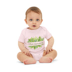 Infant Bodysuit - 'I Love My Mommy' with Lilies of the Valley