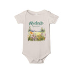 Personalized Onesie with a Name and Date