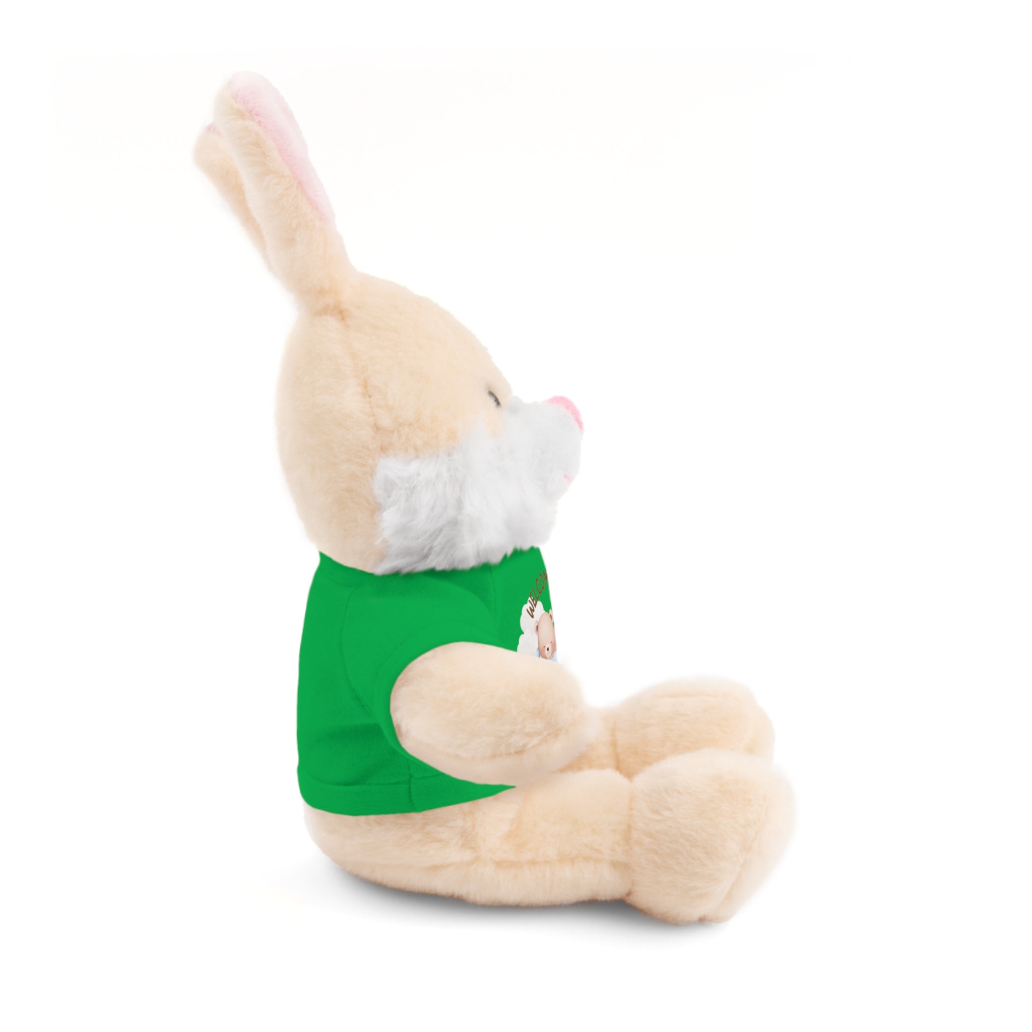 Personalized Stuffed Animals with Tee | different colors and animals available