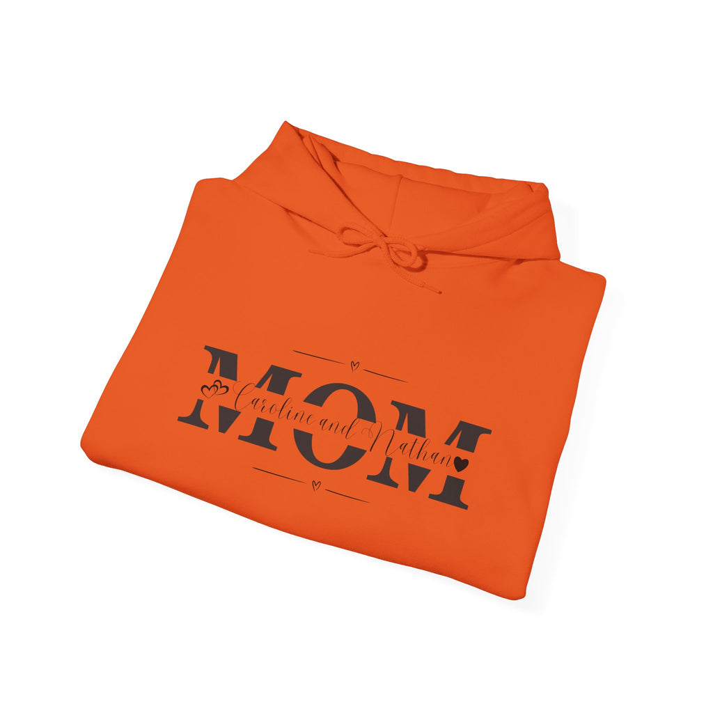 Personalized Blessed Mom Hoodie with your kids names - different colors available