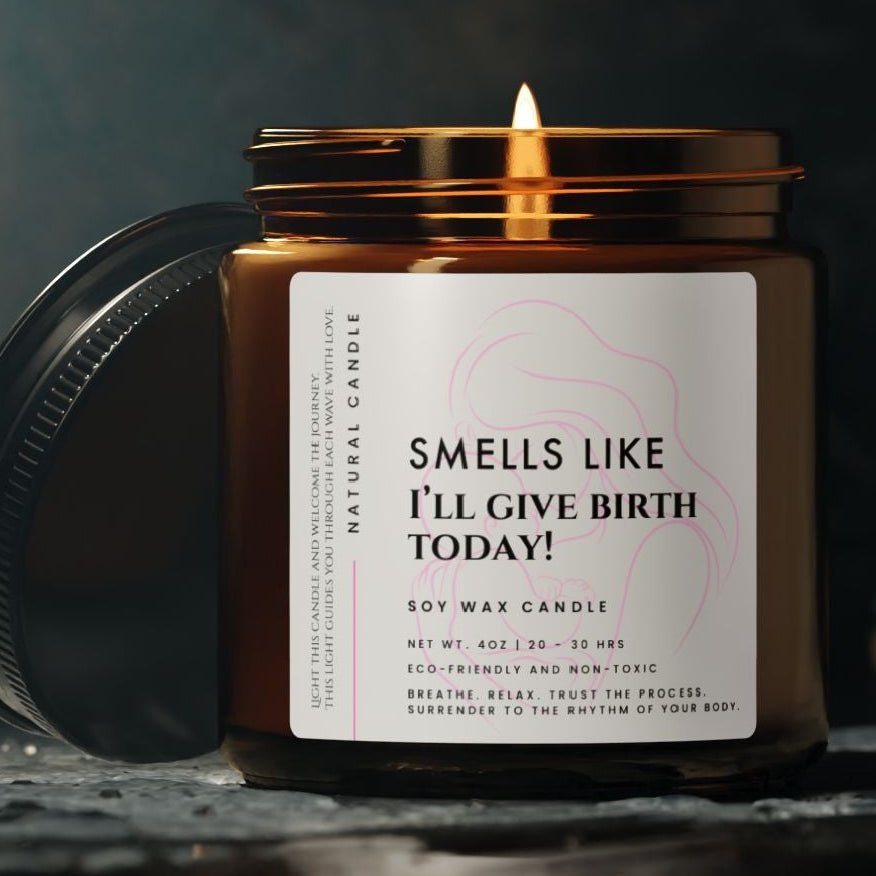 candle for a birth time, homebirth, hypnobirth