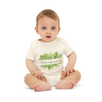 Infant Bodysuit - 'I Love My Mommy' with Lilies of the Valley