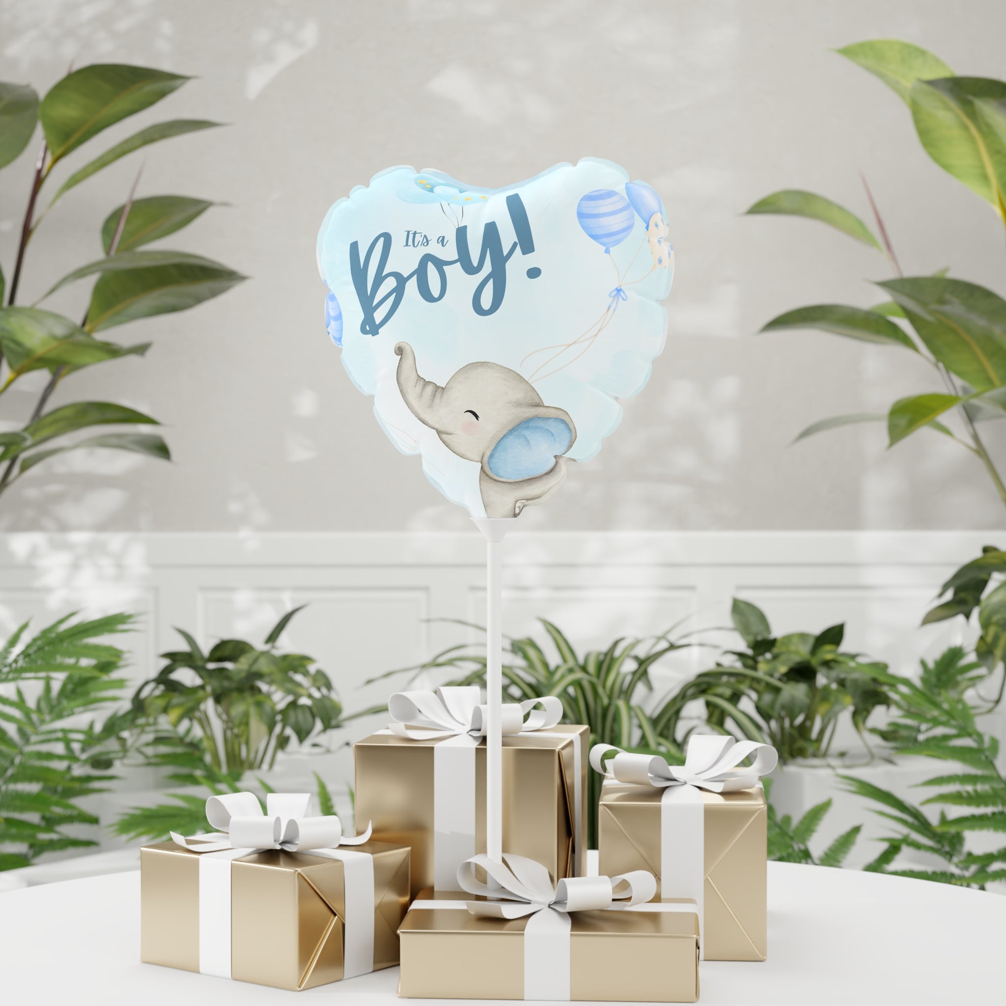 Balloon Boy Baby Shower Decoration