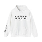 Sudadera con capucha personalizada Blessed Mom con los nombres de tus hijos (disponible en diferentes colores) 