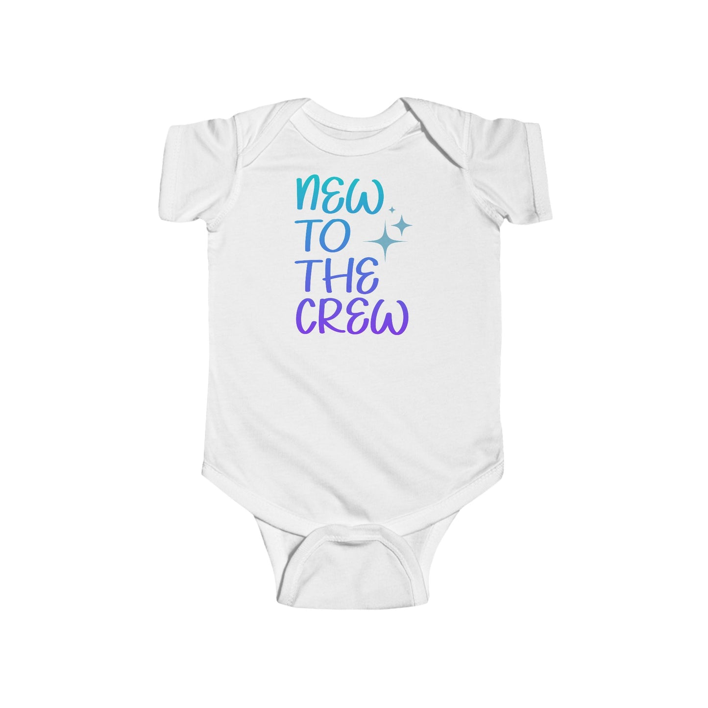 New to the crew | Infant Fine Jersey Bodysuit