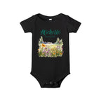 Personalized Onesie with a Name and Date