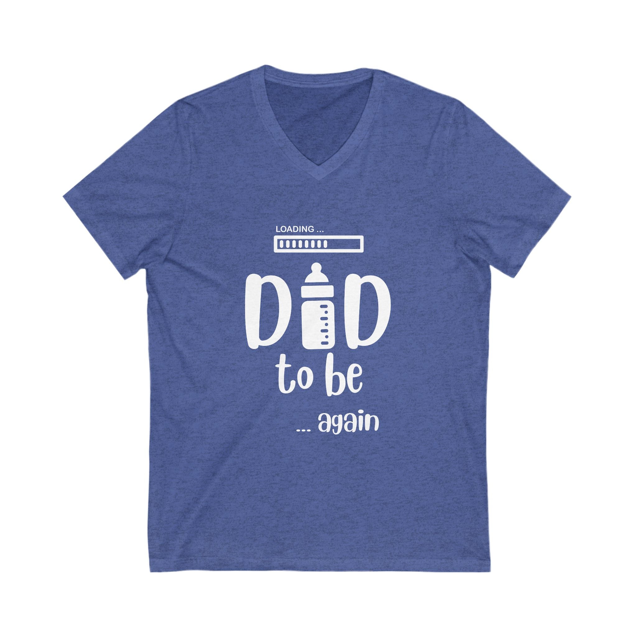 V-Neck Tee for Dad to Be (Again)