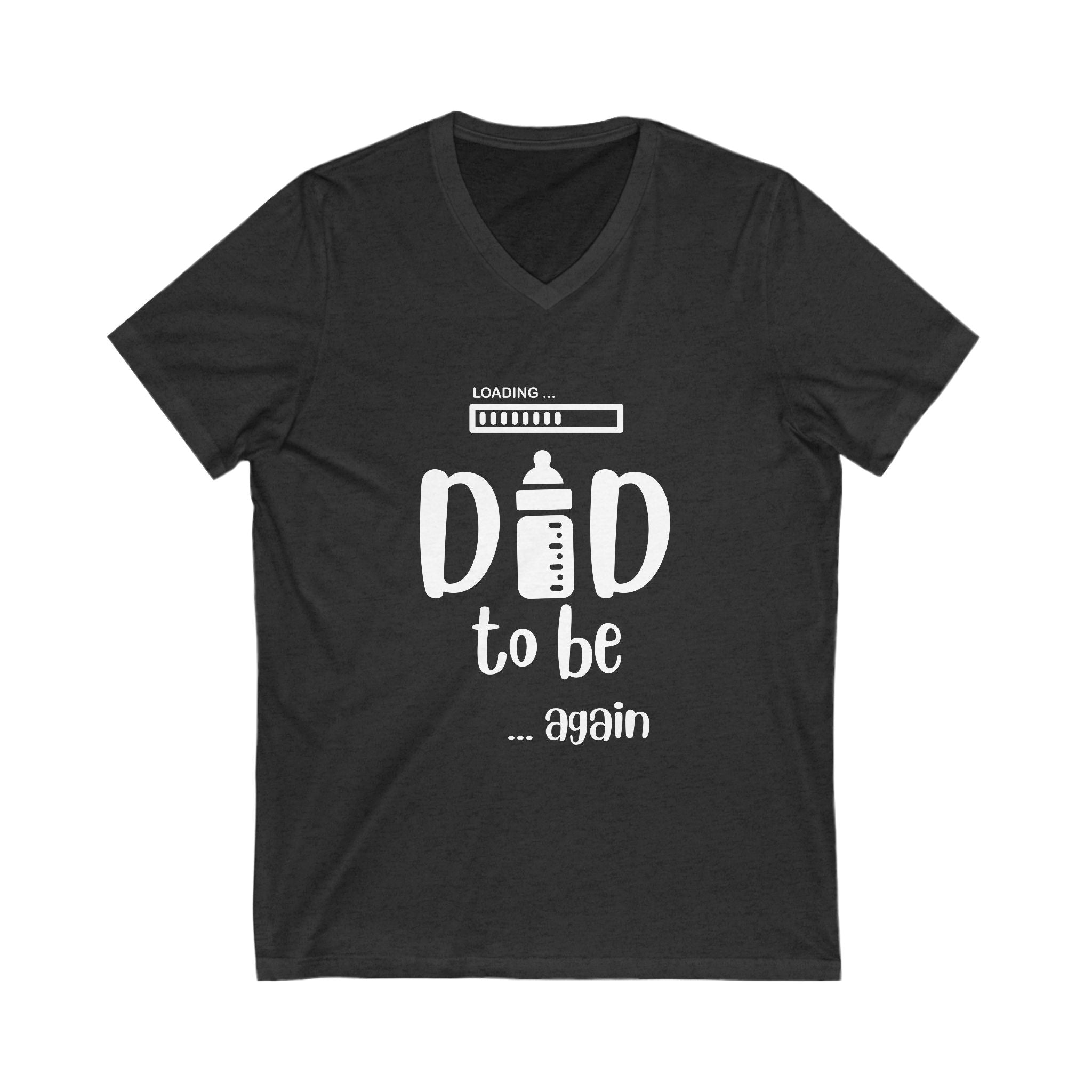 V-Neck Tee for Dad to Be (Again)