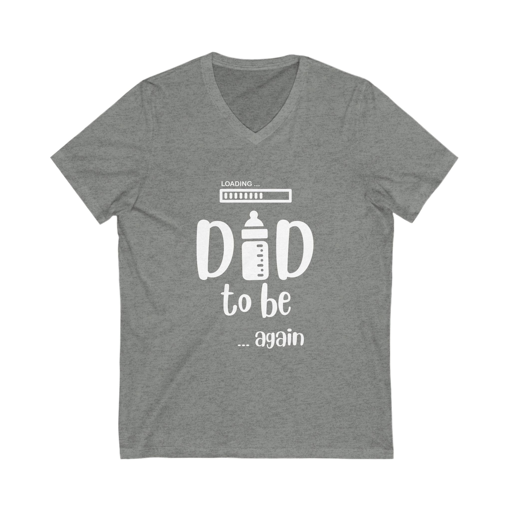 V-Neck Tee for Dad to Be (Again)